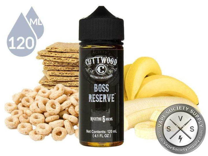 Cuttwood Boss Reserve E-Liquid-100ml - Mcr Vape Distro