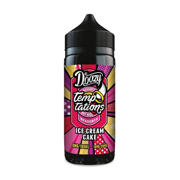 Doozy Temptations - Ice Cream Cake - 100ml E-liquids - Mcr Vape Distro