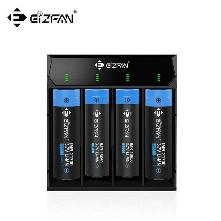 EIZFAN - NC4 - QUARD BATTERY CHARGER - Mcr Vape Distro