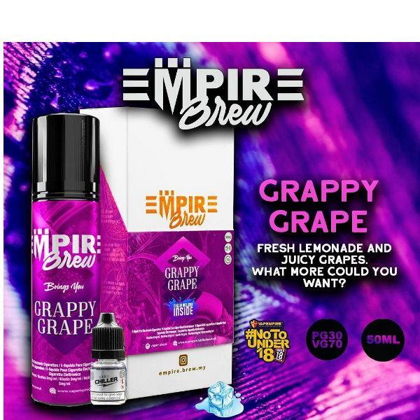 Empire Brew - Grappy Grape - 50ml - Mcr Vape Distro