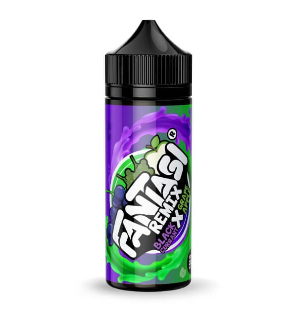 Fantasi Remix - Blackcurrant Grape Apple -100ml E-liquid - Mcr Vape Distro