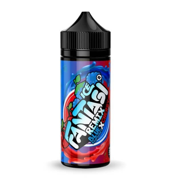 Fantasi Remix - Blue Raspberry Cherry -100ml E-liquid - Mcr Vape Distro