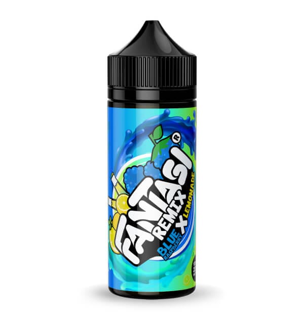 Fantasi Remix - Blue Raspberry Lemonade -100ml E-liquid - Mcr Vape Distro