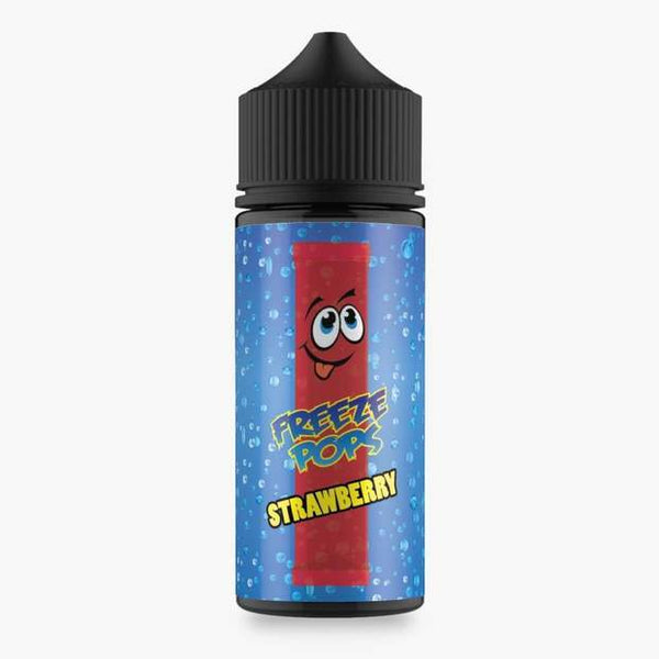 Freeze Pops Strawberry E-Liquid-100ml - Mcr Vape Distro