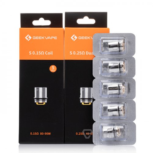 Geek Vape - S Series - Replacement Coils - 5packs - Mcr Vape Distro