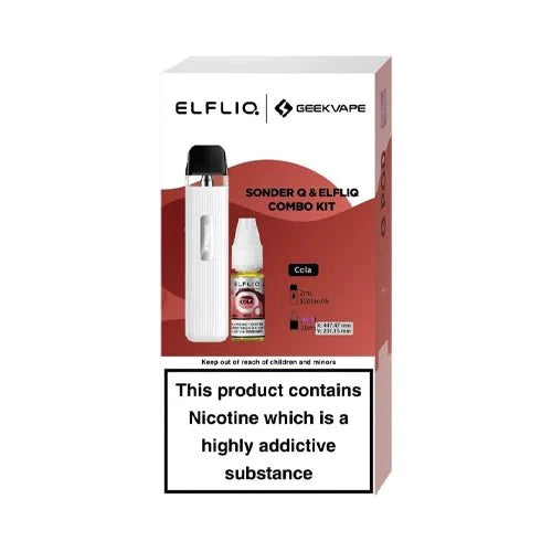 Geekvape Sonder Q Pod Kit and Elfliq Salt Combo Deal - Mcr Vape Distro