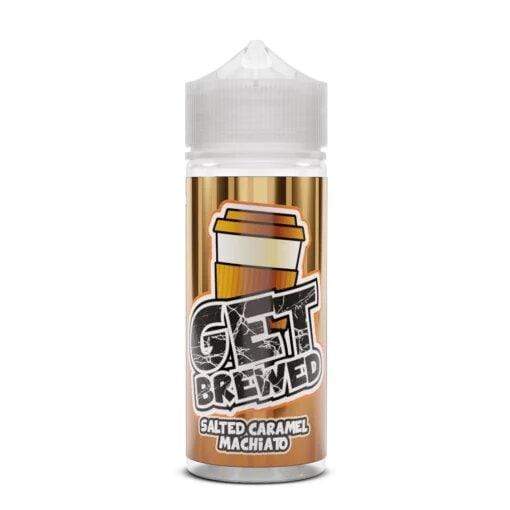 GET Brewed Salted Caramel Macchiato E-Liquid-100ml - Mcr Vape Distro