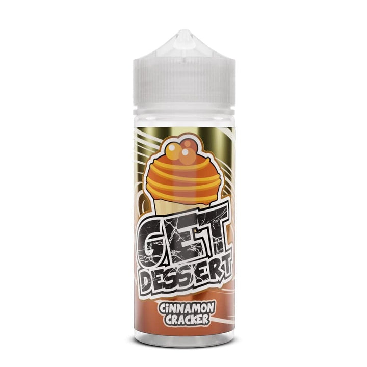 Get Dessert Cinnamon Cracker E-Liquid-100ml - Mcr Vape Distro