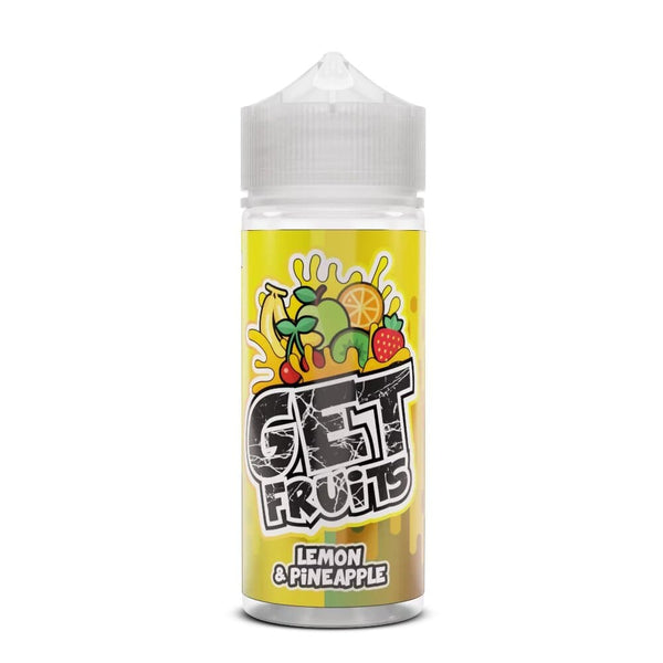 Get Fruits Lemon&Pineapple E-Liquid-100ml - Mcr Vape Distro