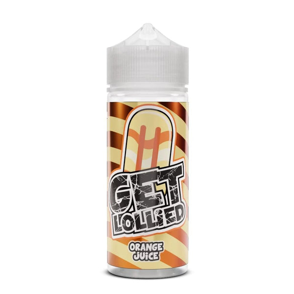 Get Lollied Orange Juice E-Liquid-100ml - Mcr Vape Distro