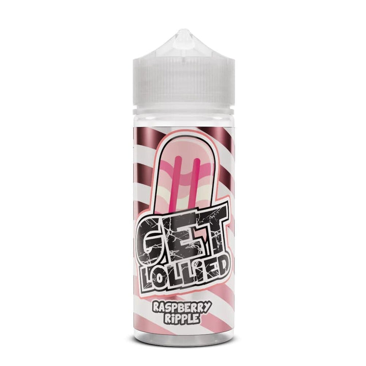 Get Lollied Raspberry Ripple E-Liquid-100ml - Mcr Vape Distro