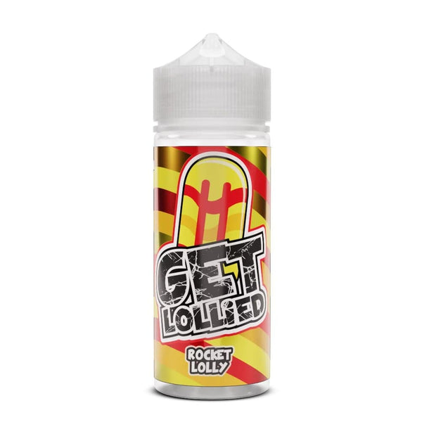 Get Lollied Rocket Lolly E-Liquid-100ml - Mcr Vape Distro