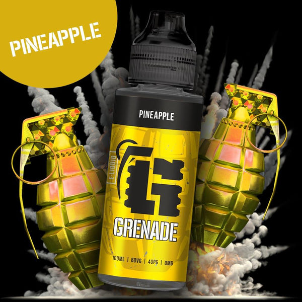 Grenade Pineapple E-Liquid-100ml - Mcr Vape Distro