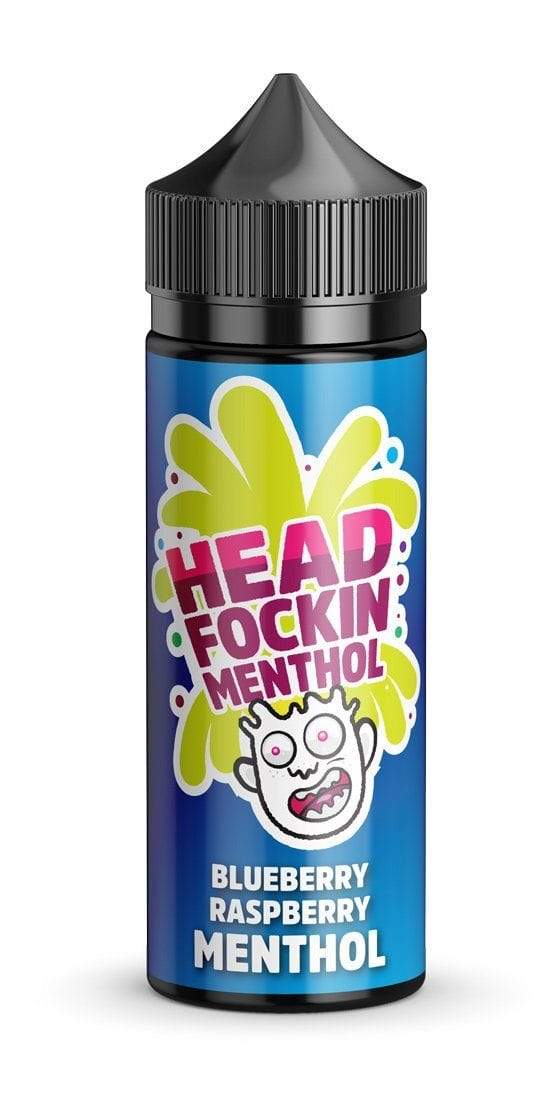 Head Fockin Menthol – Blueberry Raspberry Menthol Kingston -100ml - Mcr Vape Distro