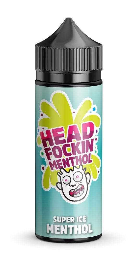 Head Fockin Menthol – Super Ice Menthol Kingston -100ml - Mcr Vape Distro