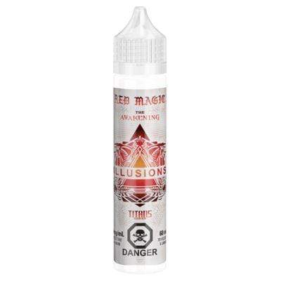 ILLUSIONS VAPOR BY TWELVE MONKEYS - RED MAGIC - 50ML - Mcr Vape Distro