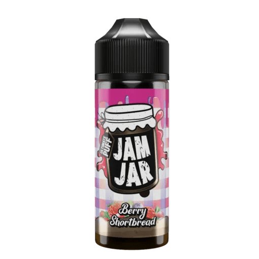 Jam Jar - 100ml Shortfill - Berry Shortbread - Mcr Vape Distro