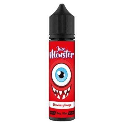 JUICE MONSTER - STRAWBERRY SAVAGE - 50ML - Mcr Vape Distro