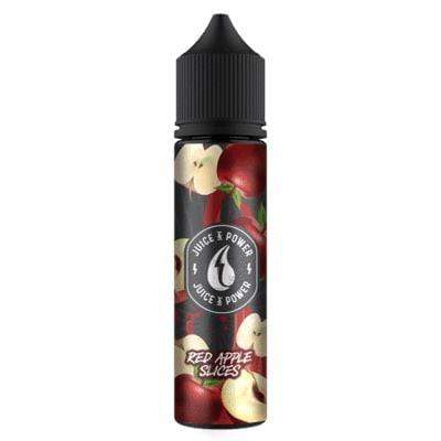 JUICE N POWER - RED APPLE SLICES - 50ML - Mcr Vape Distro