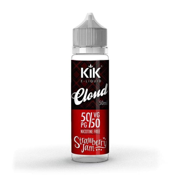 Kik Cloud Strawberry Jam E-Liquid-50ml - Mcr Vape Distro