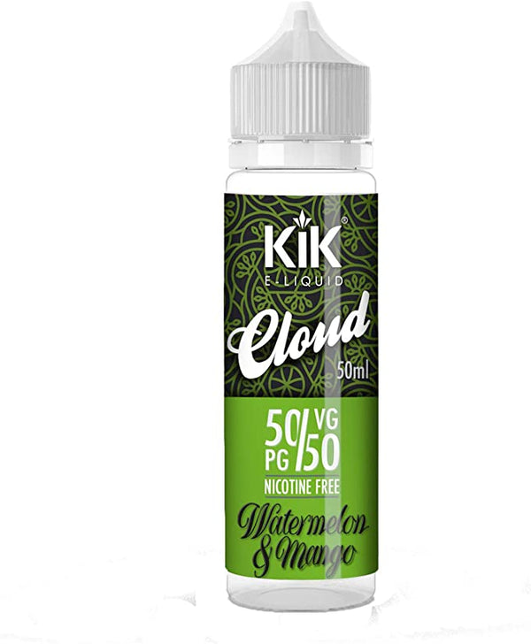 Kik Cloud Watermelon & Mango E-Liquid-50ml - Mcr Vape Distro