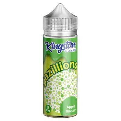 KINGSTON - GAZILLIONS - APPLE - 100ML - Mcr Vape Distro