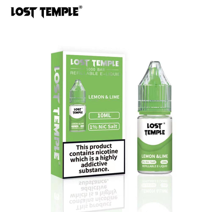 Lost Temple Nic Salts 10ml - Box of 10 - Mcr Vape Distro