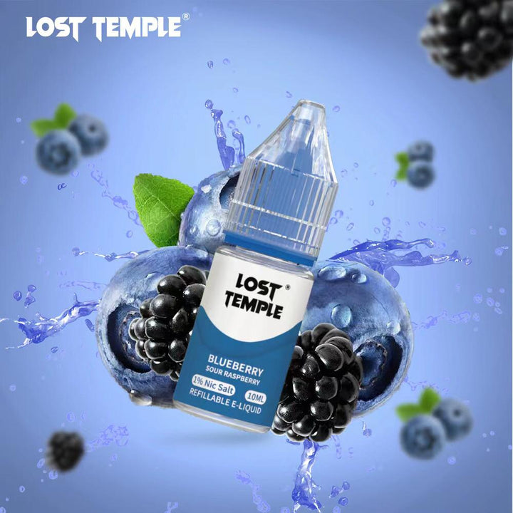 Lost Temple Nic Salts 10ml - Box of 10 - Mcr Vape Distro