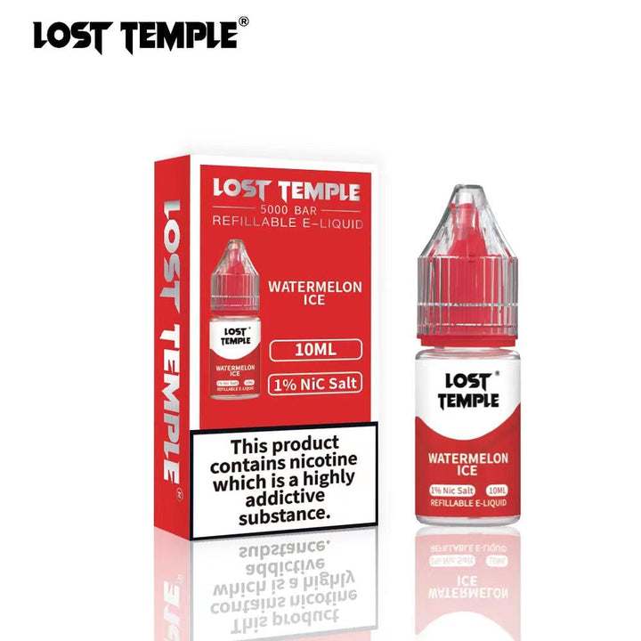 Lost Temple Nic Salts 10ml - Box of 10 - Mcr Vape Distro