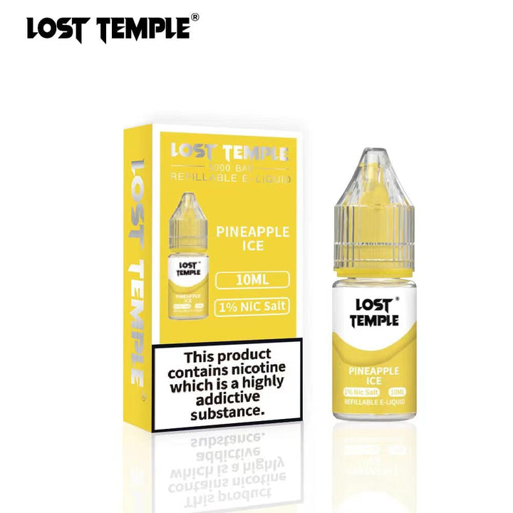 Lost Temple Nic Salts 10ml - Box of 10 - Mcr Vape Distro