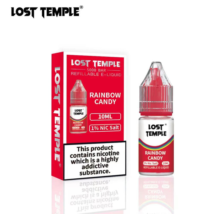 Lost Temple Nic Salts 10ml - Box of 10 - Mcr Vape Distro