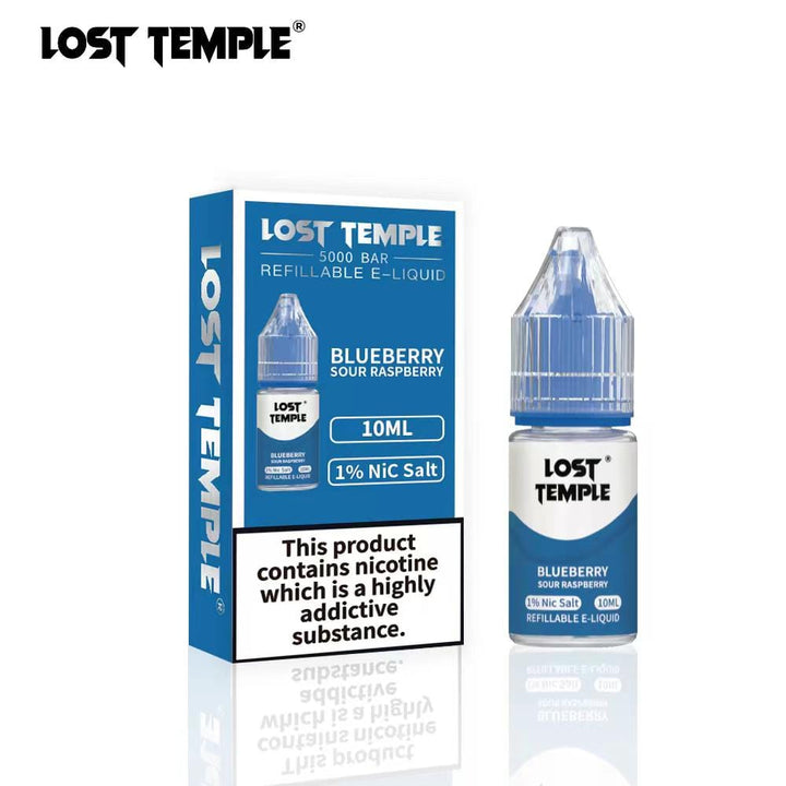 Lost Temple Nic Salts 10ml - Box of 10 - Mcr Vape Distro