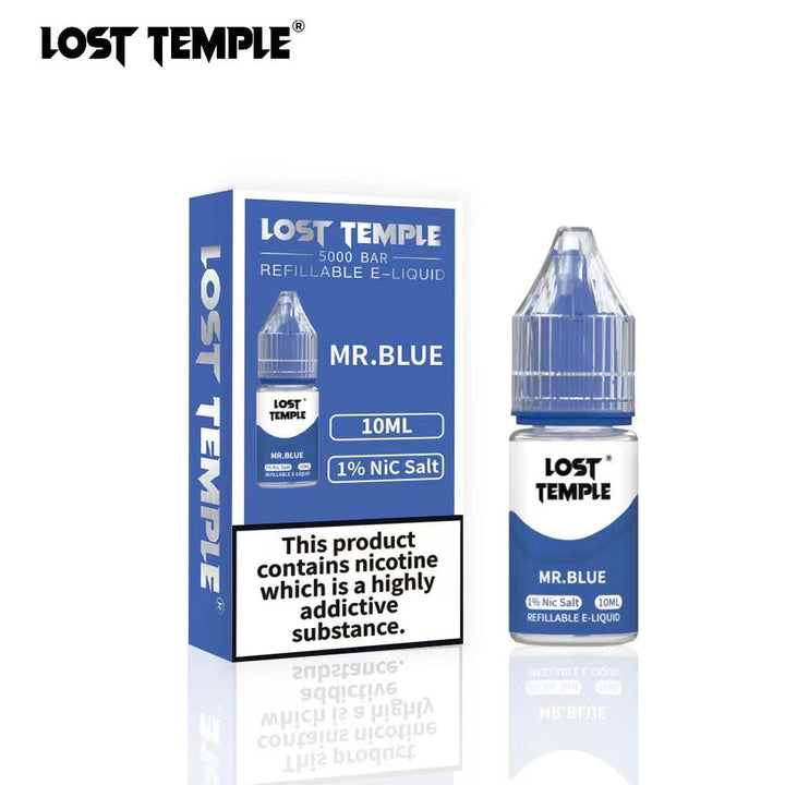 Lost Temple Nic Salts 10ml - Box of 10 - Mcr Vape Distro