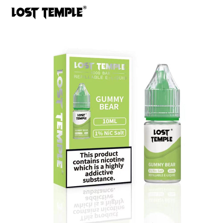 Lost Temple Nic Salts 10ml - Box of 10 - Mcr Vape Distro