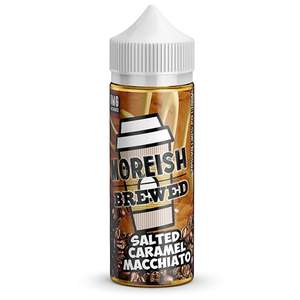 Moreish Puff - Get Brewed - Salted Caramel Macchiato - 100ml - Mcr Vape Distro