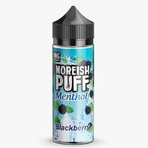 Moreish Puff - Menthol - Blackberry - 100ml - Mcr Vape Distro