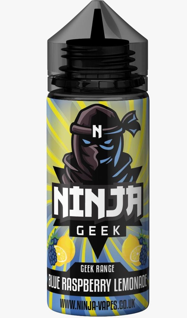 Ninja Geek - Blue Raspberry Lemonade - 100ml - Mcr Vape Distro