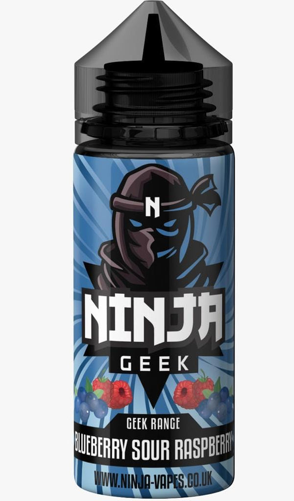 Ninja Geek - Blueberry Sour Raspberry - 100ml - Mcr Vape Distro