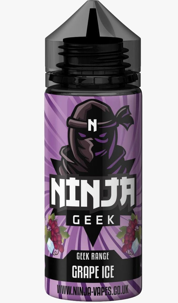 Ninja Geek - Grape Ice - 100ml - Mcr Vape Distro