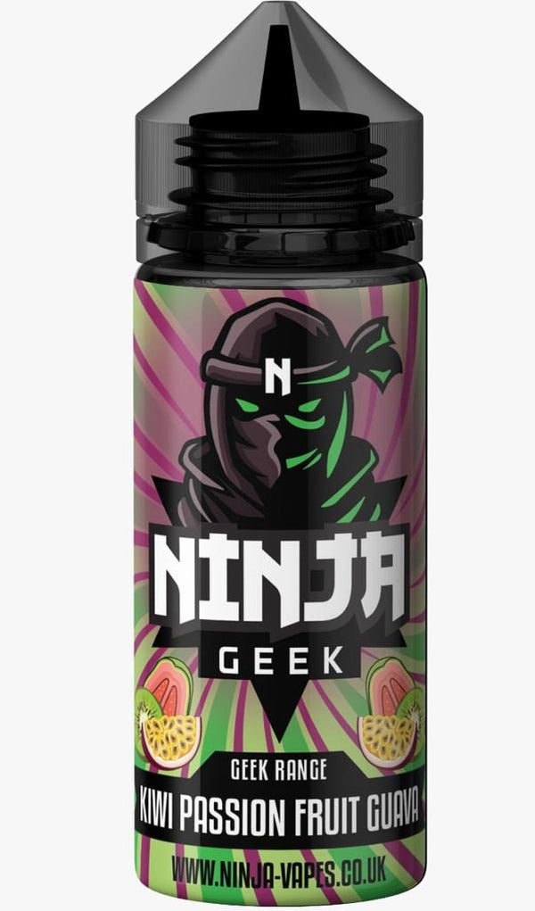 Ninja Geek - Kiwi Passion Fruit Guava - 100ml - Mcr Vape Distro