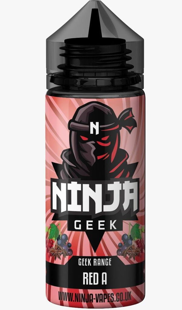 Ninja Geek - Red A - 100ml - Mcr Vape Distro