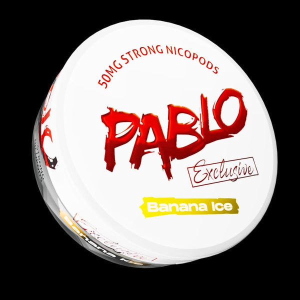Pablo Nicopods - Banana Ice - 30mg - Box of 10 - Mcr Vape Distro