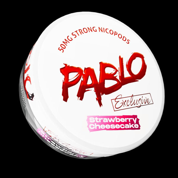 Pablo Nicopods - Strawberry Cheesecake - 30mg - Box of 10 - Mcr Vape Distro