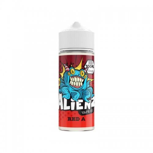 Red A ALIENZ VAPE CO 100ML - Mcr Vape Distro