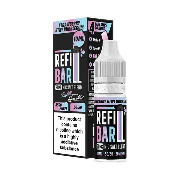 Refill Bar Salts - 10ml - Nic Salts - Box of 10 - Mcr Vape Distro