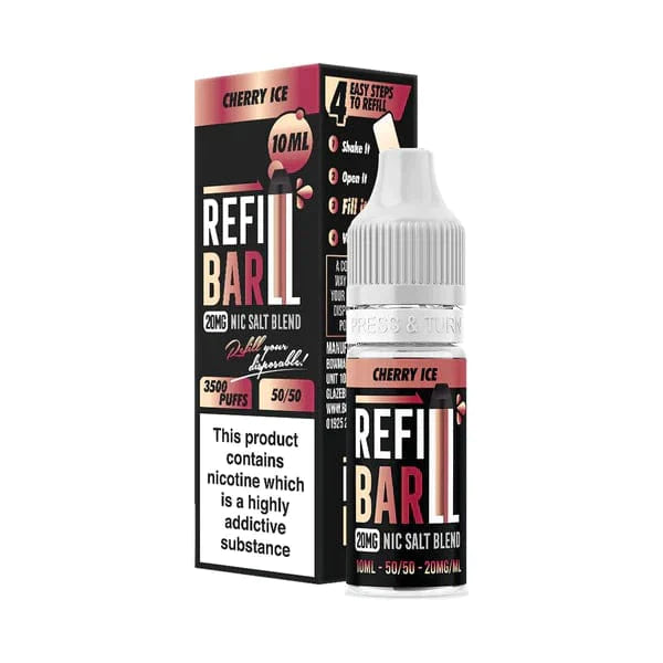 Refill Bar Salts - 10ml - Nic Salts - Box of 10 - Mcr Vape Distro