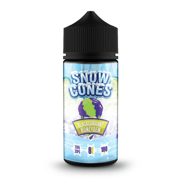 Snow Cones 100ml - Blackcurrant Honeydew - Mcr Vape Distro