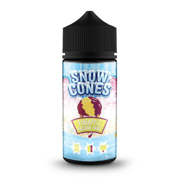 Snow Cones 100ml - Pineapple Passion Fruit - Mcr Vape Distro