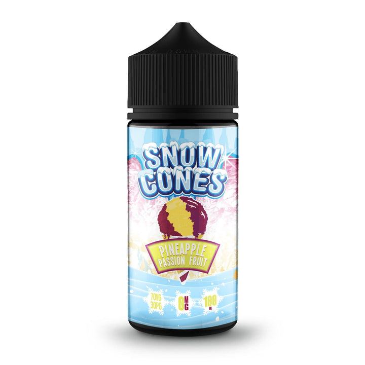 Snow Cones 100ml - Pineapple Passion Fruit - Mcr Vape Distro