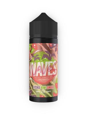 Waves - Lychee Kiwi Ginger - 100ml - Mcr Vape Distro